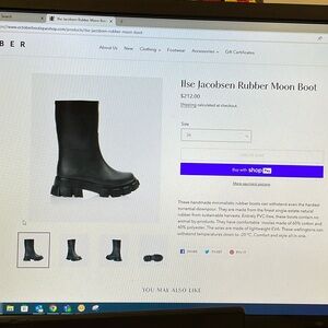 Ilse Jacobsen rubber moon boots